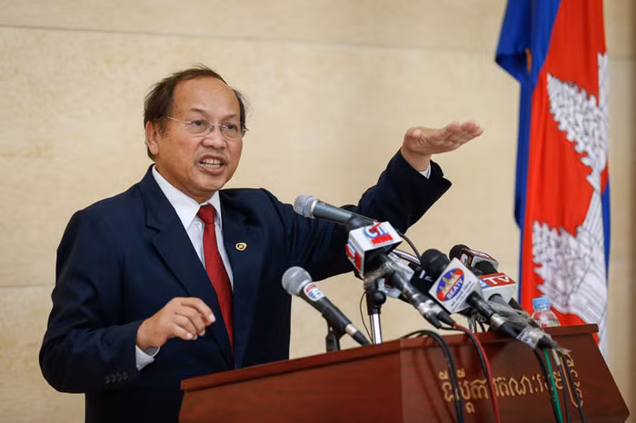 Người phát ngôn Chính phủ Campuchia Phay Siphan, ảnh: The Cambodia Daily.