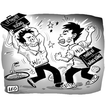 Học sinh trong giai đoạn dậy thì dễ mắc vào những suy nghĩ lệch lạc mà người khác khó kiểm soát được