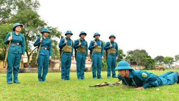 Tuyên truyền, phổ biến, tập huấn Luật Dân quân tự vệ ảnh 1 Tuyên truyền, phổ biến, tập huấn Luật Dân quân tự vệ ảnh 1