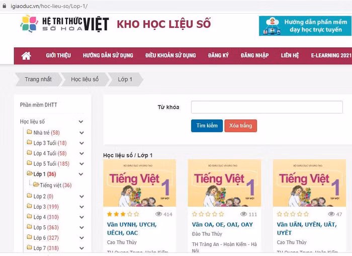 Ảnh chụp màn hình.