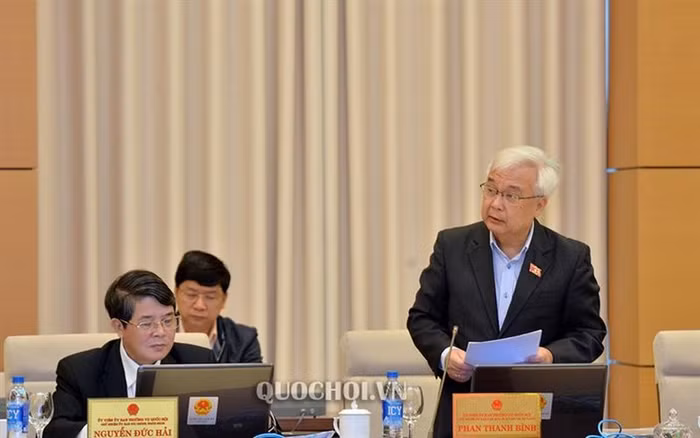 Chủ nhiệm Ủy ban Văn hóa, Giáo dục, Thanh niên, Thiếu niên và Nhi đồng của Quốc hội Phan Thanh Bình. Ảnh: Quochoi.vn
