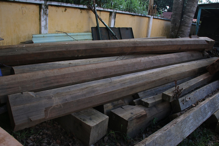 Dư luận đang rất quan tâm việc xử lý đúng pháp luật của ngành chức năng đối với số gỗ này. Ảnh T.L Dư luận đang rất quan tâm việc xử lý đúng pháp luật của ngành chức năng đối với số gỗ này. Ảnh T.L