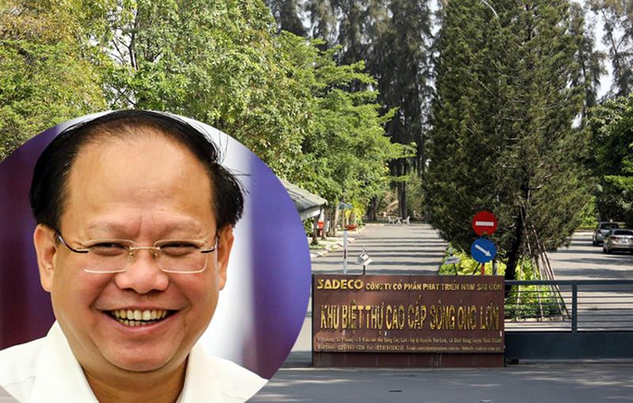 Ông Tất Thành Cang và Công ty cổ phần Phát triển Nam Sài Gòn. (Ảnh: H.L) Ông Tất Thành Cang và Công ty cổ phần Phát triển Nam Sài Gòn. (Ảnh: H.L)