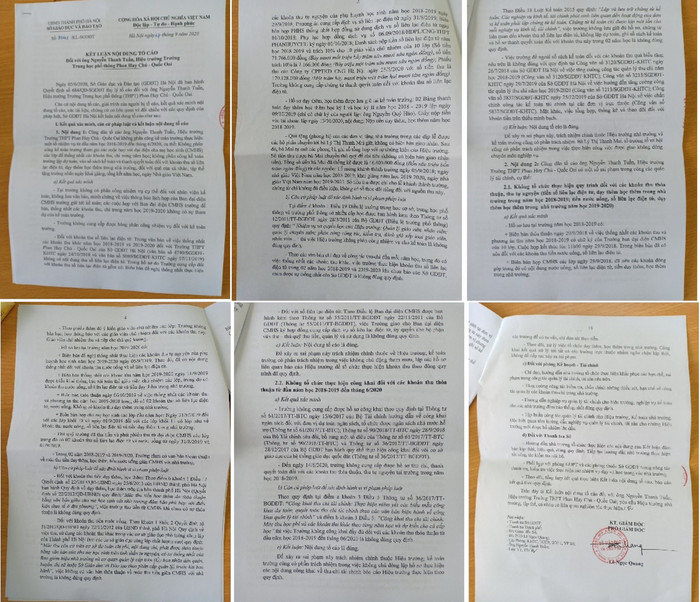 Đã tròn 3 tháng khi công bố kết luận và một loạt các văn bản tiếp theo nhưng ông Tuấn vẫn chưa phải chịu bất kỳ hình thức kỷ luật nào khiến giáo viên tỏ ra lo lắng, hoang mang. Ảnh: LC Đã tròn 3 tháng khi công bố kết luận và một loạt các văn bản tiếp theo nhưng ông Tuấn vẫn chưa phải chịu bất kỳ hình thức kỷ luật nào khiến giáo viên tỏ ra lo lắng, hoang mang. Ảnh: LC