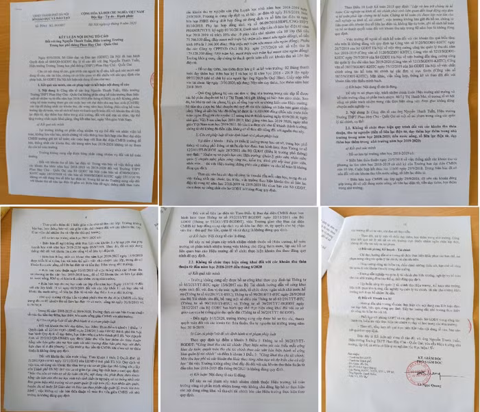 Đã tròn 3 tháng khi công bố kết luận và một loạt các văn bản tiếp theo nhưng ông Tuấn vẫn chưa phải chịu bất kỳ hình thức kỷ luật nào khiến giáo viên tỏ ra lo lắng, hoang mang. Ảnh: LC