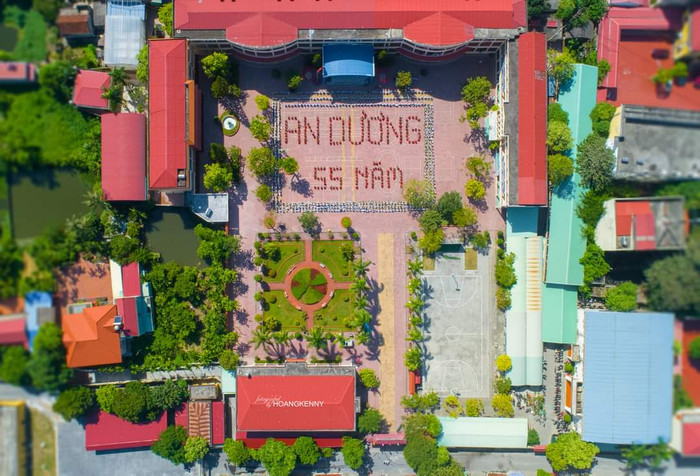 Trường Trung học phổ thông An Dương hôm nay. Trường Trung học phổ thông An Dương hôm nay.