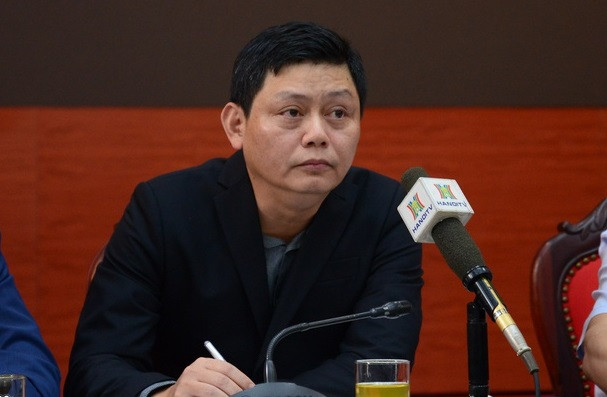 Ông Tạ Nam Chiến – Chủ tịch Ủy ban nhân dân quận Ba Đình tại cuộc họp báo. Ảnh: H.S Ông Tạ Nam Chiến – Chủ tịch Ủy ban nhân dân quận Ba Đình tại cuộc họp báo. Ảnh: H.S