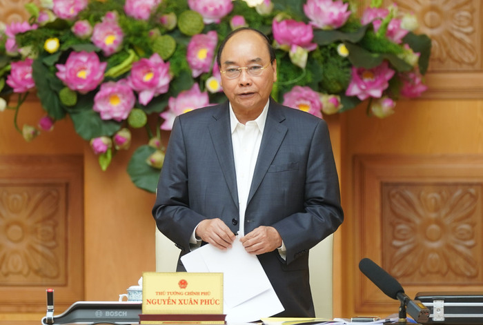 Thủ tướng phát biểu. Ảnh: VGP Thủ tướng phát biểu. Ảnh: VGP