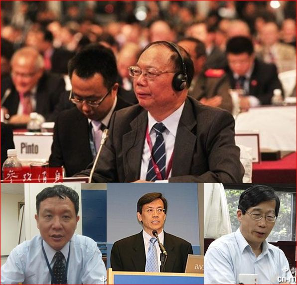 Trong khi phái đoàn Trung Quốc dự đối thoại Shangri-La do trung tướng Nhiệm Hải Tuyền ngồi đàng hoàng, chễm trệ giữa hội trường thì 3 học giả Đài Loan phải tìm cho mình một góc nào đó và không được lên tiếng chính thức, từ trái qua: Vương Cao Thành, Lưu Phục Quốc và Đinh Thụ Phạm, đều là những học giả hàng đầu Đài Loan về vấn đề biển Đông, an ninh Trong khi phái đoàn Trung Quốc dự đối thoại Shangri-La do trung tướng Nhiệm Hải Tuyền ngồi đàng hoàng, chễm trệ giữa hội trường thì 3 học giả Đài Loan phải tìm cho mình một góc nào đó và không được lên tiếng chính thức, từ trái qua: Vương Cao Thành, Lưu Phục Quốc và Đinh Thụ Phạm, đều là những học giả hàng đầu Đài Loan về vấn đề biển Đông, an ninh