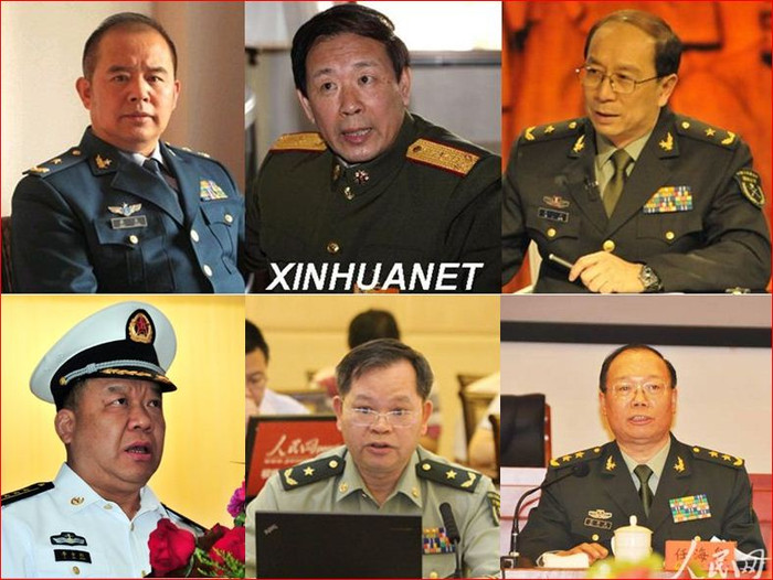 Phát biểu vừa rồi của Nhiệm Hải Tuyền xứng đáng để đưa viên tướng này vào danh sách những tướng Trung Quốc theo đuổi quan điểm hiếu chiến trên biển Đông: trái qua phải, hàng trên: Kiều Lương, La Viện, Kim Nhất Nam, hàng dưới: Lý Sỹ Hồng, Hoàng Thiện Xuân và Nhiệm Hải Tuyền Phát biểu vừa rồi của Nhiệm Hải Tuyền xứng đáng để đưa viên tướng này vào danh sách những tướng Trung Quốc theo đuổi quan điểm hiếu chiến trên biển Đông: trái qua phải, hàng trên: Kiều Lương, La Viện, Kim Nhất Nam, hàng dưới: Lý Sỹ Hồng, Hoàng Thiện Xuân và Nhiệm Hải Tuyền