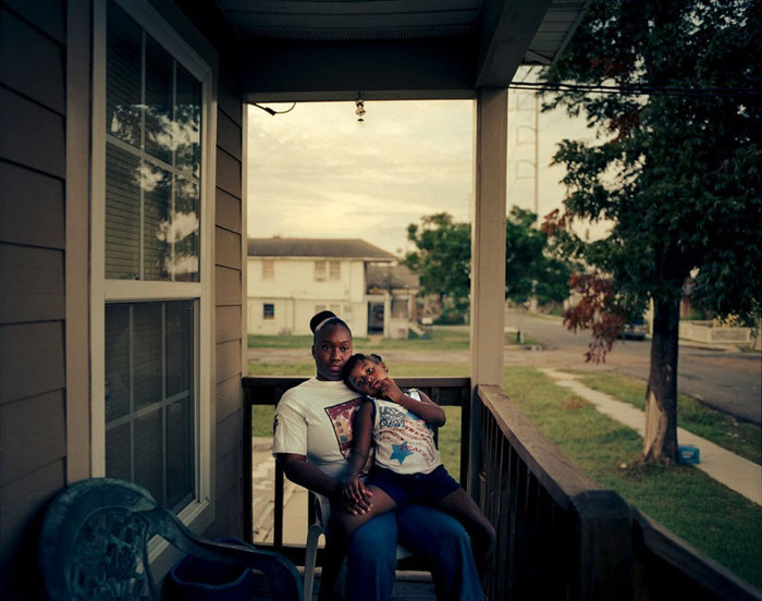 Hai mẹ con người Mỹ gốc Phi Hai mẹ con người Mỹ gốc Phi