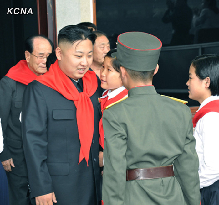 Lãnh đạo cao nhất của Bắc Trièu Tiên dự đại hội Đội Thiếu niên