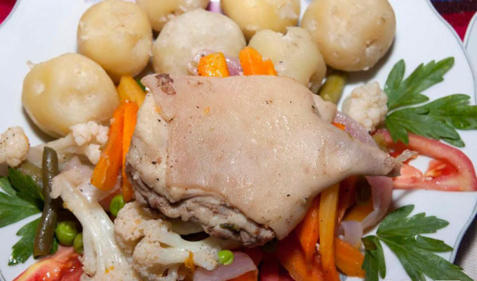 Thịt chuột luộc Thịt chuột luộc