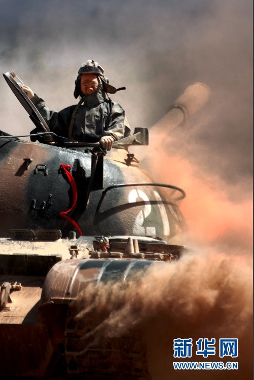 Học viên sĩ quan tăng thiết giáp Trung Quốc tham gia huấn luyện