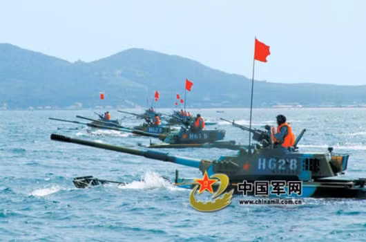 Dàn hàng ngang đổ bộ