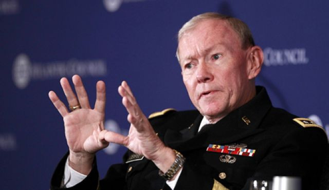 Chủ tịch hội đồng tham mưu liên quân, tướng Martin Dempsey muốn nghe tướng lĩnh, học giả 27 nước dự đối thoại Shangri-la nói về vấn đề biển Đông