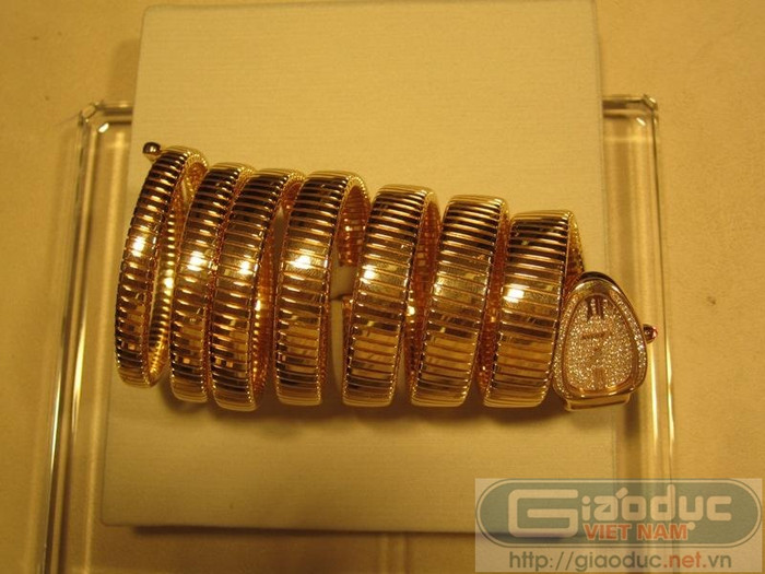 Kiểu đồng hồ này hiện nay chỉ được sản xuất 15 chiếc trên toàn thế giới, trong đó Việt Nam có 2 chiếc, gồm chiếc của Thủy Tiên và chiếc đang nằm trong tủ kính của cửa hàng này. Kiểu đồng hồ này hiện nay chỉ được sản xuất 15 chiếc trên toàn thế giới, trong đó Việt Nam có 2 chiếc, gồm chiếc của Thủy Tiên và chiếc đang nằm trong tủ kính của cửa hàng này.