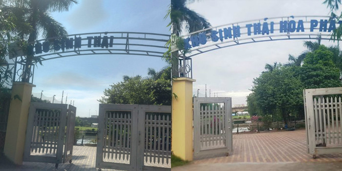 Hai chữ Hòa Phát bị bóc gỡ sau khi có dư luận không ít người dân bất ngờ (Ảnh: TP) Hai chữ Hòa Phát bị bóc gỡ sau khi có dư luận không ít người dân bất ngờ (Ảnh: TP)