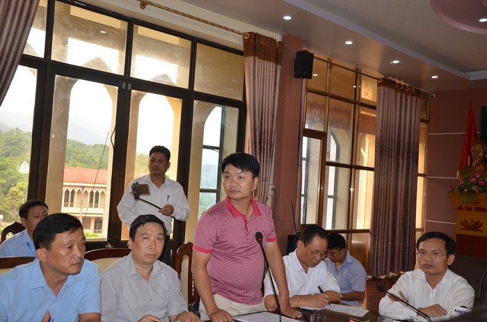 Đại diện phòng 4 A83 Bộ Công An cho biết trong máy tính giao cho Vũ Trọng Lương còn dữ liệu năm 2017.(Ảnh:LC)