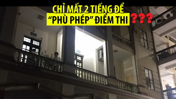 Chỉ mất 2 tiếng một mình ông Vũ Trọng Lương có &quot;phù phép&quot; hơn 300 bài thi cho 114 thí sinh? (Ảnh: LC)