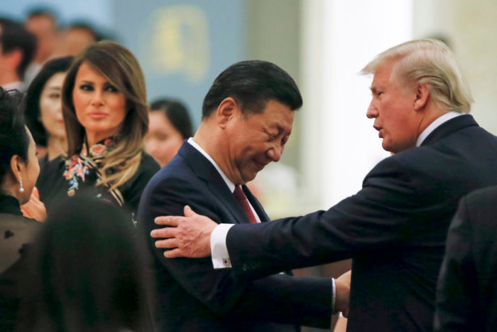 Tổng thống Mỹ Donald Trump và Chủ tịch Trung Quốc Tập Cận Bình, ảnh: Getty Images / Politico.