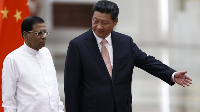 Chủ tịch Trung Quốc Tập Cận Bình và Tổng thống Sri Lanka, Maithripala Sirisena, ảnh: Al Jazeera. Chủ tịch Trung Quốc Tập Cận Bình và Tổng thống Sri Lanka, Maithripala Sirisena, ảnh: Al Jazeera.