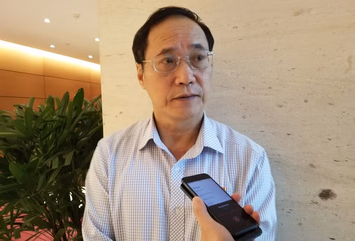 Đại biểu Nguyễn Mai Bộ trao đổi với báo chí. Ảnh: Diệu Phạm Đại biểu Nguyễn Mai Bộ trao đổi với báo chí. Ảnh: Diệu Phạm