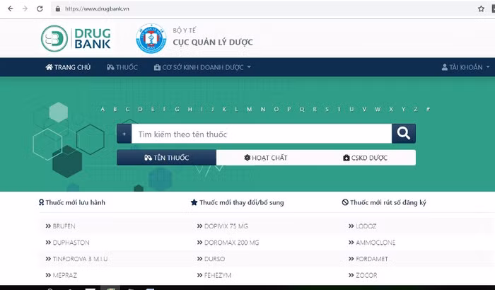 Giao diện website.