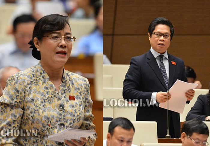 Đại biểu Nguyễn Thị Quyết Tâm và Đại biểu Vũ Tiến Lộc. Ảnh: Quochoi.vn Đại biểu Nguyễn Thị Quyết Tâm và Đại biểu Vũ Tiến Lộc. Ảnh: Quochoi.vn