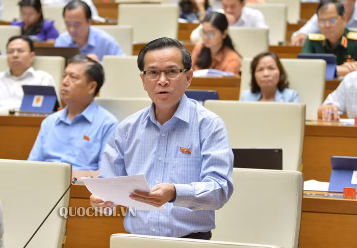 Đại biểu Quốc hội Võ Đình Tín. Ảnh: Quochoi.vn