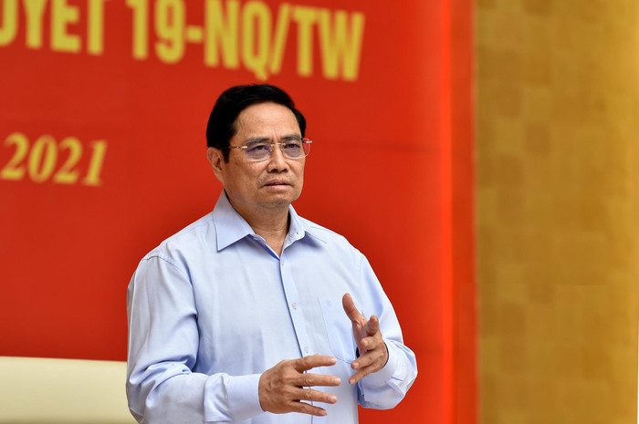 Thủ tướng phát biểu. Ảnh: VGP Thủ tướng phát biểu. Ảnh: VGP