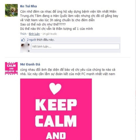 Fan Mỹ Tâm thể hiện niềm tin với thần tượng