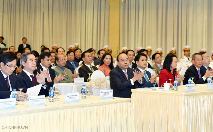 Các đại biểu tham dự lễ tôn vinh. Ảnh: VGP Các đại biểu tham dự lễ tôn vinh. Ảnh: VGP