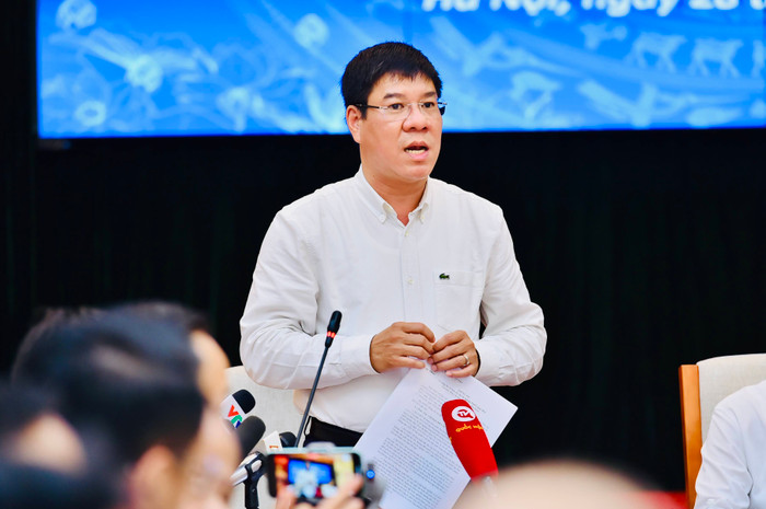 Ông Huỳnh Văn Chương - Cục trưởng Cục Quản lý chất lượng, Bộ Giáo dục và Đào tạo, Ủy viên thường trực Ban Chỉ đạo cấp quốc gia kỳ thi tốt nghiệp trung học phổ thông năm 2024. Ảnh: Trần Hiệp NTH_3382.jpg