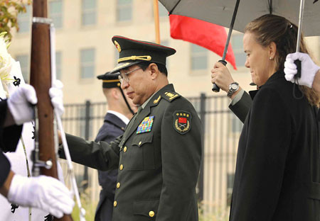 Từ Tài Hậu khi còn đương chức. Đại quân khu Tế Nam là nơi ông Hậu từng làm Chính ủy và được cho là có nhiều dấu hiệu mua quan bán chức.