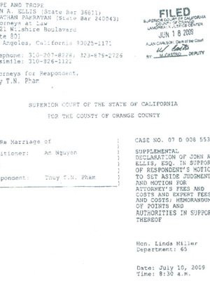 Trát yêu cầu nghĩa vụ đối với mẹ con siêu mẫu Ngọc Thuý mà luật sư của cô gửi tới ông An. Trát yêu cầu nghĩa vụ đối với mẹ con siêu mẫu Ngọc Thuý mà luật sư của cô gửi tới ông An.