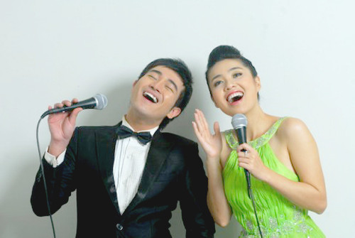 Lê Khánh và Minh Quân tại Cặp đôi hoàn hảo Lê Khánh và Minh Quân tại Cặp đôi hoàn hảo