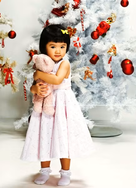 Bé Bảo Tiên, con gái yêu của Trương Ngọc Ánh và Trần Bảo Sơn.