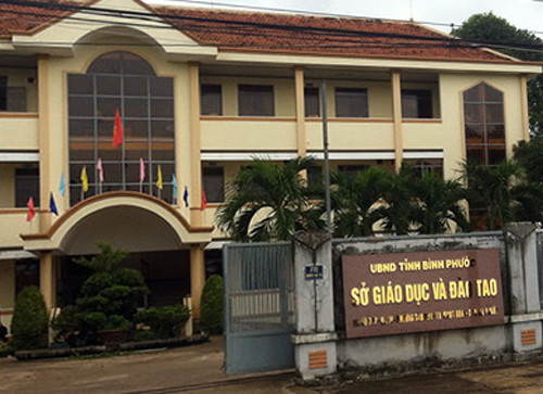 Sở Giáo dục và Đào tạo tỉnh Bình Phước. (Ảnh: H.L) Sở Giáo dục và Đào tạo tỉnh Bình Phước. (Ảnh: H.L)