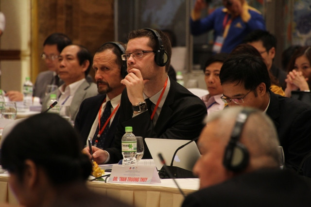 Giải pháp thực tế và phù hợp nhất hiện nay là các bên cùng xây dựng các quy tắc ứng xử để bảo đảm hành động của mình phù hợp với thực tiễn luật pháp quốc tế và không làm gia tăng va chạm, tranh chấp tại Biển Đông. Ảnh Thùy Linh