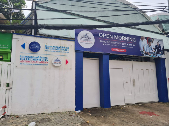 Trường Quốc tế TP.HCM xảy ra vụ bạo lực học học đường. Ảnh: Việt Dũng