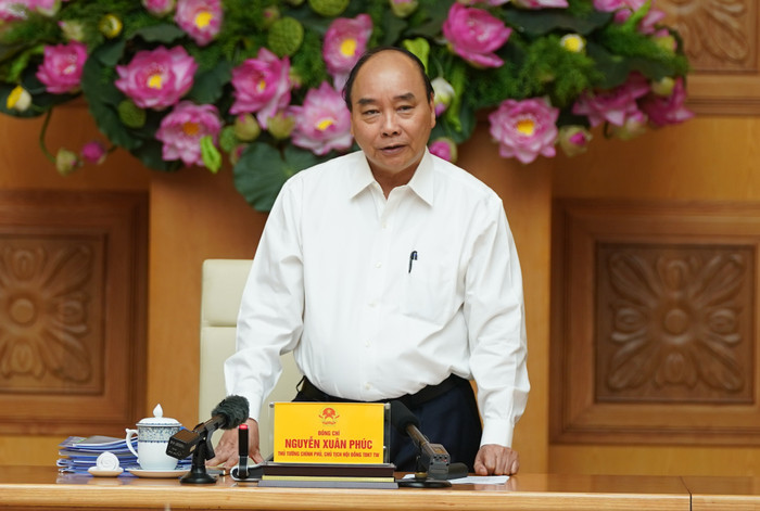 Thủ tướng phát biểu. Ảnh: VGP Thủ tướng phát biểu. Ảnh: VGP