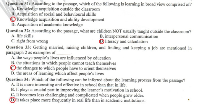 XEM ĐÁP ÁN MÔN TOÁN KHỐI D 2012 - XEM ĐÁP ÁN MÔN VĂN KHỐI D 2012 XEM ĐÁP ÁN MÔN TOÁN KHỐI D 2012 - XEM ĐÁP ÁN MÔN VĂN KHỐI D 2012