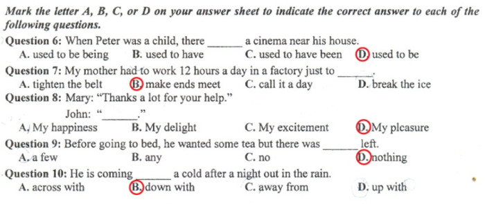 XEM ĐÁP ÁN MÔN TOÁN KHỐI D 2012 - XEM ĐÁP ÁN MÔN VĂN KHỐI D 2012 XEM ĐÁP ÁN MÔN TOÁN KHỐI D 2012 - XEM ĐÁP ÁN MÔN VĂN KHỐI D 2012