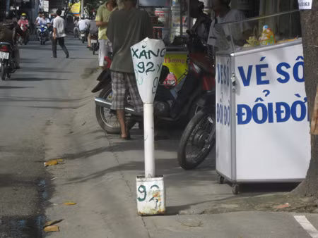 Cây xăng đời mới.