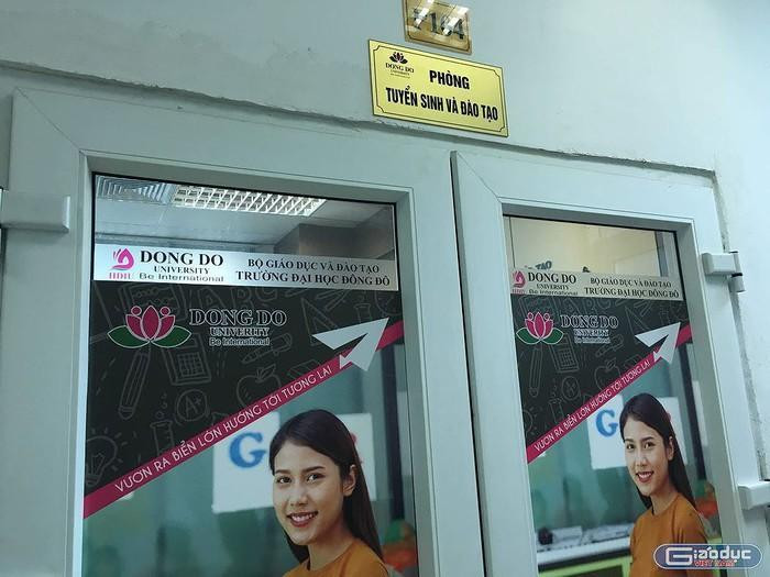 Trường Đại học Đông Đô. Ảnh: Vũ Phương Trường Đại học Đông Đô. Ảnh: Vũ Phương