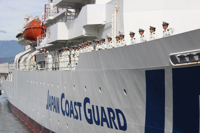 Cảnh sát biển Nhật Bản và Cảnh sát biển Việt Nam sẽ tiến hành diễn tập chung trên biển. Ảnh Thùy Linh Cảnh sát biển Nhật Bản và Cảnh sát biển Việt Nam sẽ tiến hành diễn tập chung trên biển. Ảnh Thùy Linh