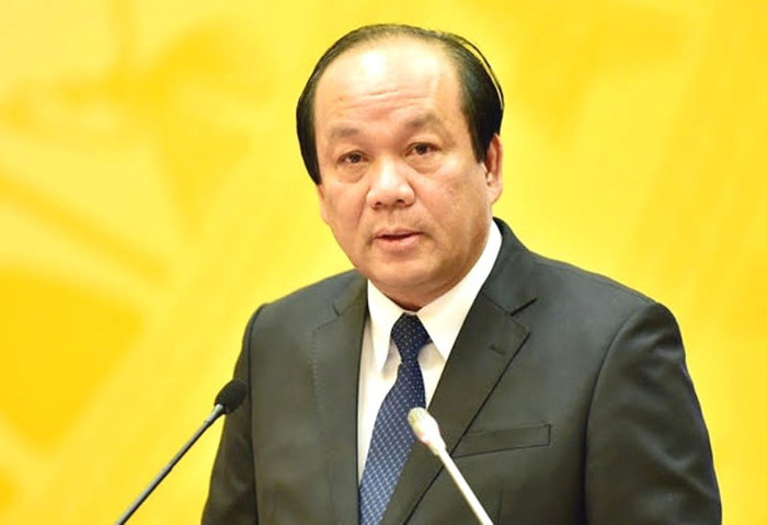 Bộ trưởng Mai Tiến Dũng chủ trì cuộc họp báo. Chinhphu.vn