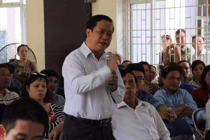 Anh Đặng Văn Mỹ: "Chúng tôi đề nghị thành phố tính toán lại chênh lệch giá trị lô đất trước đây và hiện nay nếu cho chúng tôi ở lại, còn không là giải tỏa chúng tôi đi hết đi"