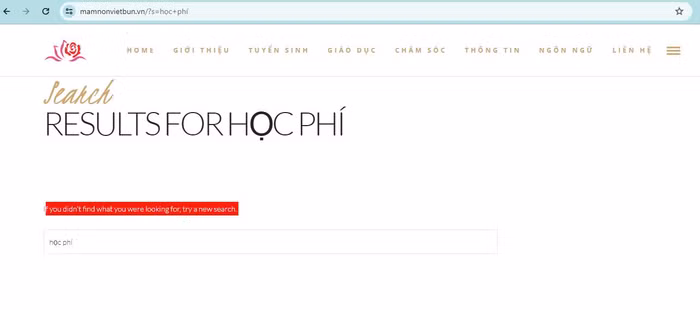 hoc phi mam non Viet Bun.JPG